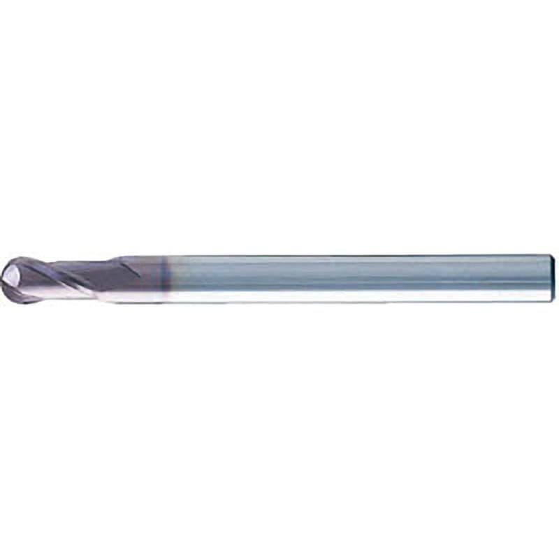 08-00500-00210  (MSB230 R2.1) 無限コーティング 2枚刃ボールEM MSB230 NS(日進工具) 超微粒子超硬製 刃径4.2mmシャンク径6mm刃長6.3mm