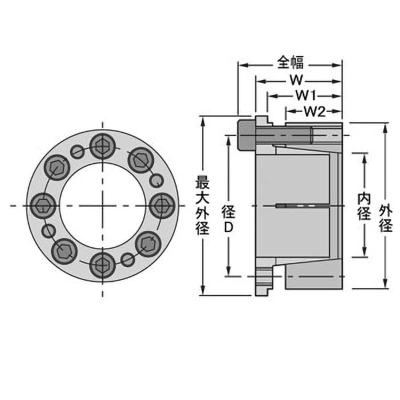 MB-90-123 メカロック MBタイプ アイセル 外径123mm - 【通販モノタロウ】