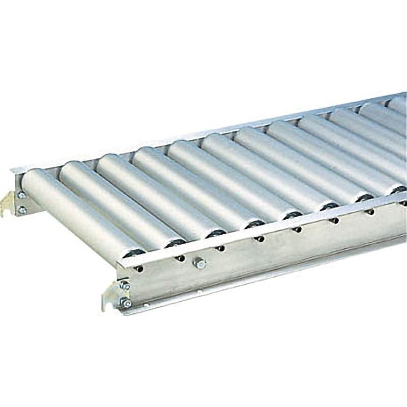 MA57-240715 アルミローラコンベヤMA57型 径57X1．5T 三鈴工機 ローラー幅245mmピッチ75mm機長1500mm