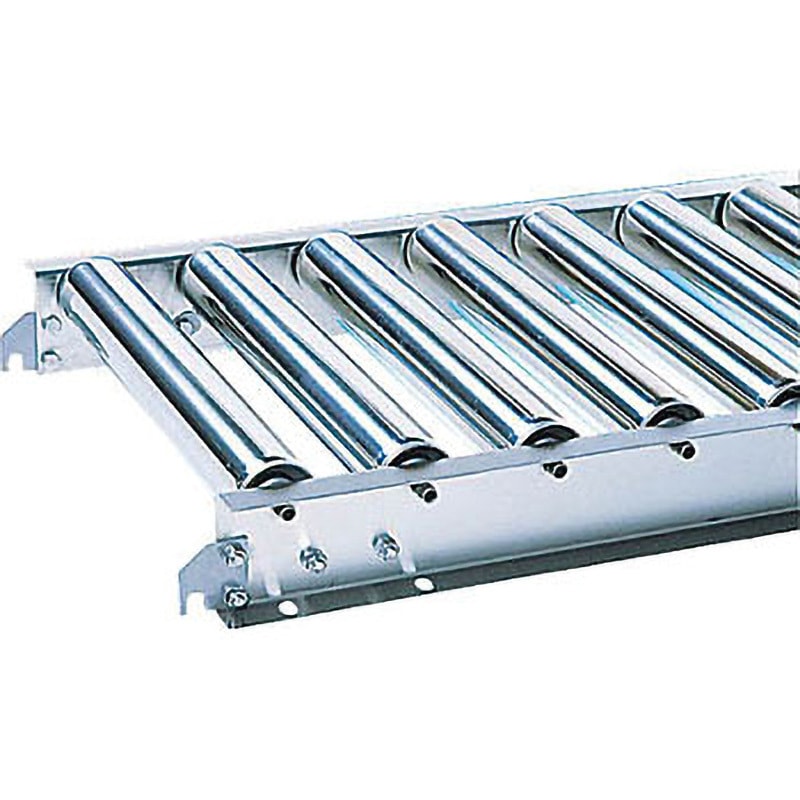 MU60-150710 ステンレスローラコンベヤ MU60型 径60．5X1．5T 三鈴工機 ローラー幅150mmピッチ75mm機長1000mm