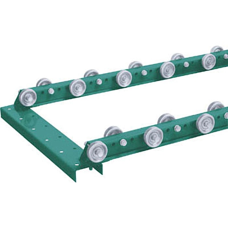 MWA48C-0724 千鳥型アルミホイールコンベヤ 径48XT16XD8 1台 三鈴工機 【通販モノタロウ】 9,605円