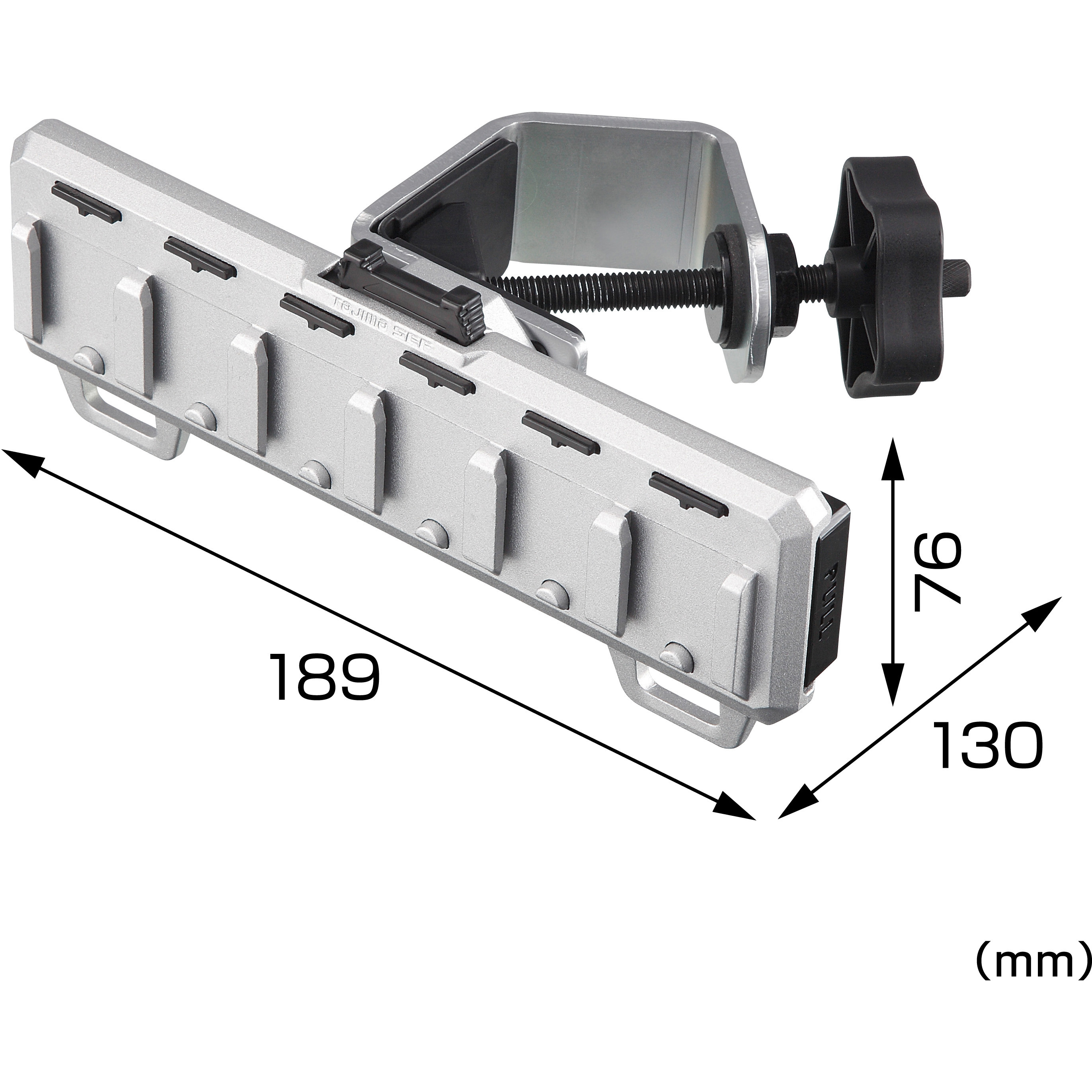 SFS-MCHLD6 セフホルダー脚立用 クランプ式 金属 6連 1個 タジマツール