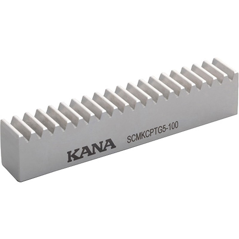 SCMKCPTG5-100 SCMKCPFTG CP調質歯研ラックギヤ KANA(片山チエン) 合金鋼製 並歯