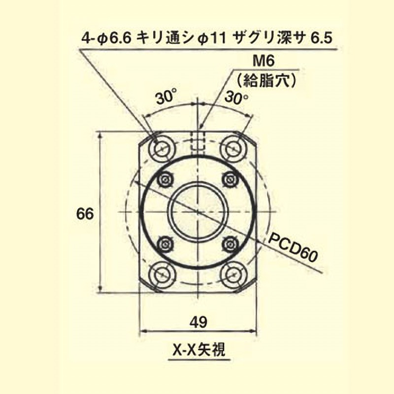 BNK 2520-3.6G2+751LC7Y 標準リード精密ボールねじ(軸端・完成品) THK