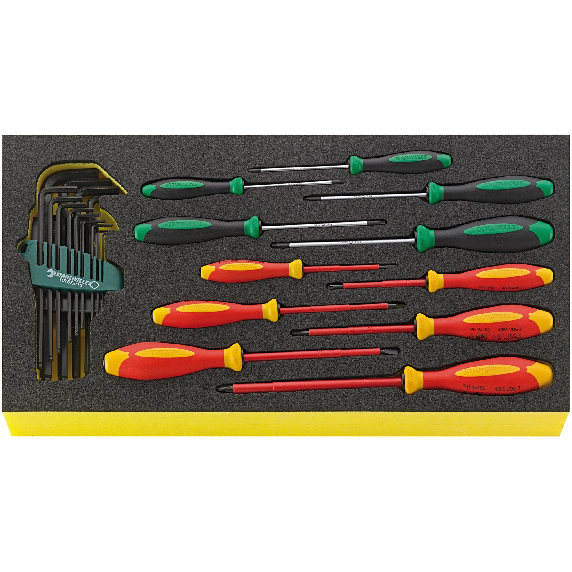 TCS WT 4650-4665 ドライバーセット 1セット STAHLWILLE(スタビレー) 【通販モノタロウ】