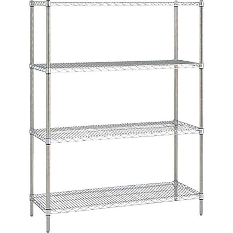 SAS1220-PS1590-5 ステンレスエレクターシェルフ ERECTA