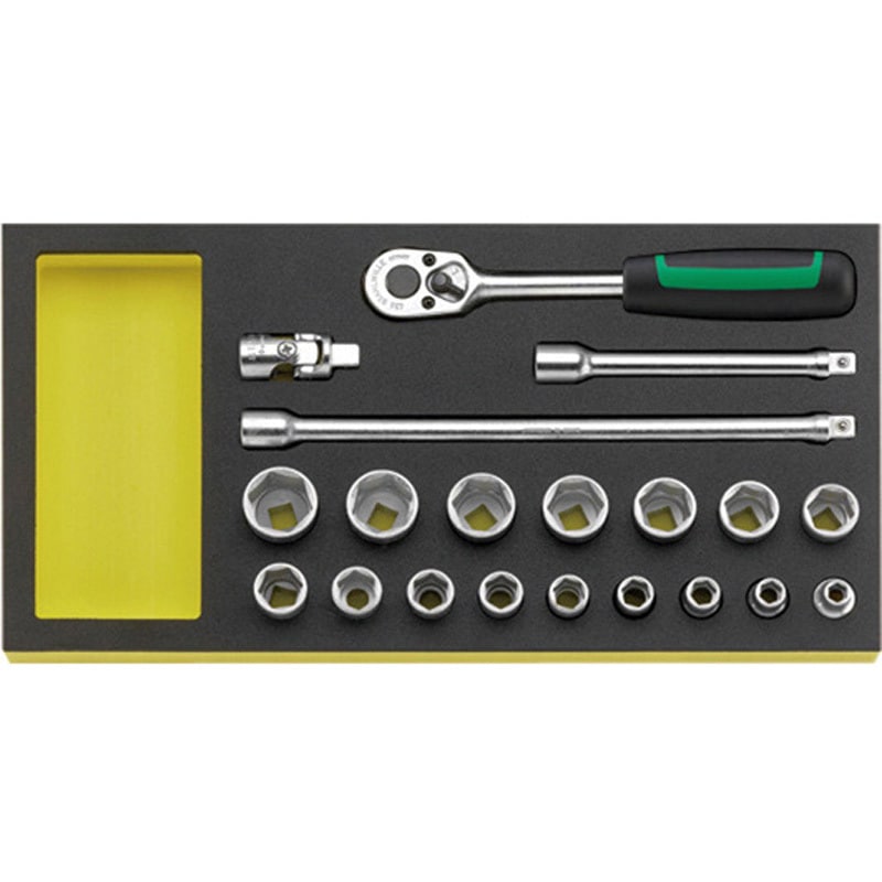 【mm1〜mm4の1200/1セット】mm1-asec TCS 456/16/4 MF ソケットレンチセット 1セット STAHLWILLE(スタビレー