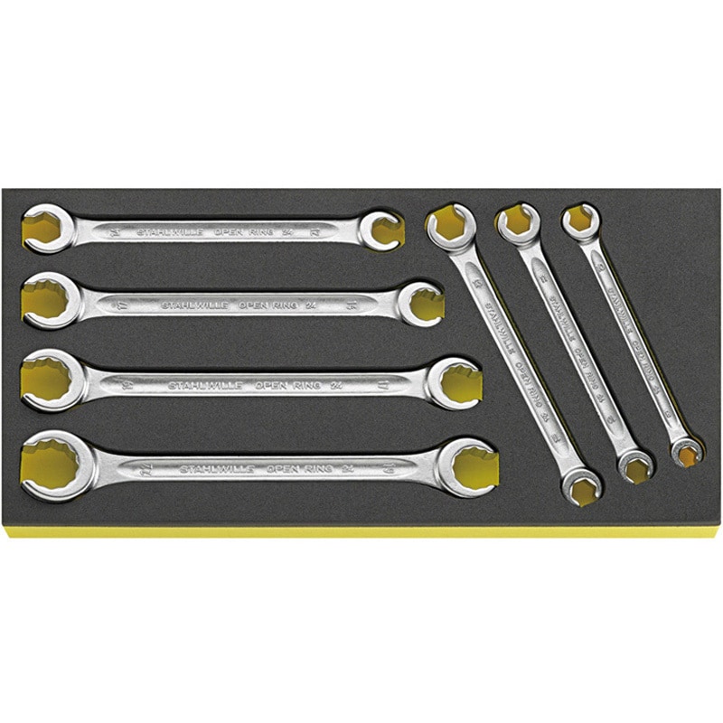 TCS 24/7，8X10-19X22 MM スパナセット 1セット STAHLWILLE(スタビレー) 【通販モノタロウ】
