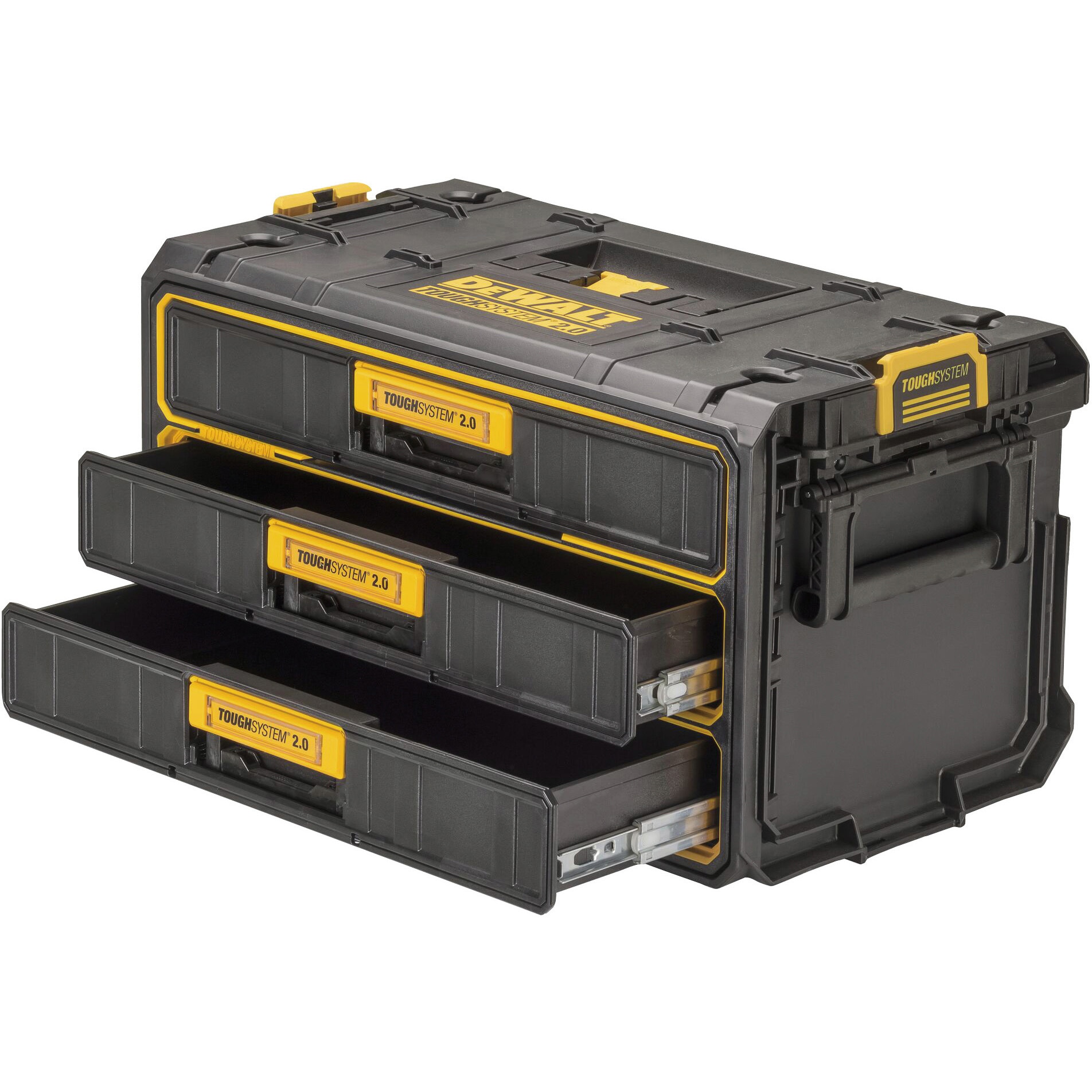 DEWALT タフシステム2.0 3段引き出しチェスト DWST08330-1 DWST08330-1 タフシステム2.0 3段引出しチェスト DEWALT 全長541mm