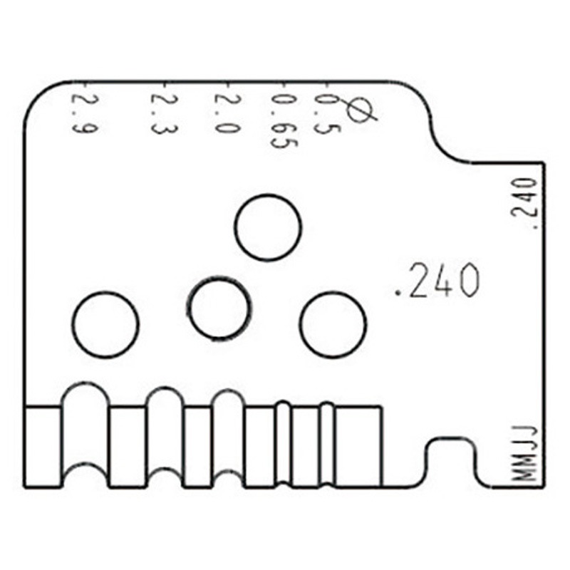 708 240 3 0 ヨーロッパサイズストリップ用替刃 RENNSTEIG(レンシュタイグ) 1枚 708 240 3 0 14,615円