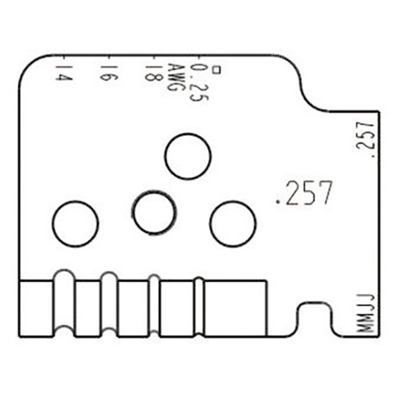 708 257 3 0 PTTE線ストリップ用替刃 RENNSTEIG(レンシュタイグ) 1枚 708 257 3 0