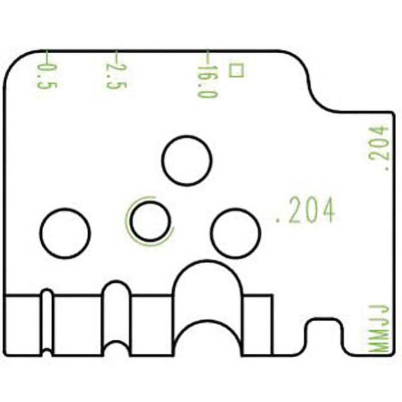 708 204 3 0 ヨーロッパサイズストリップ用替刃 RENNSTEIG(レンシュタイグ) 1枚 708 204 3 0