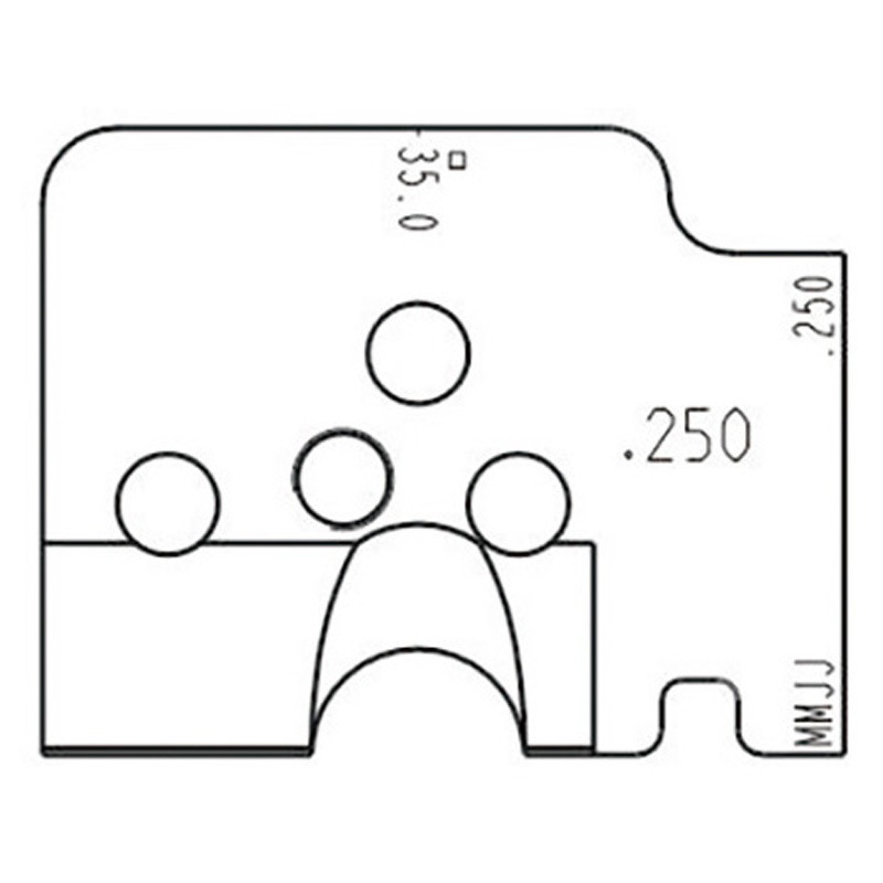 708 250 3 0 ヨーロッパサイズストリップ用替刃 RENNSTEIG(レンシュタイグ) 1枚 708 250 3 0