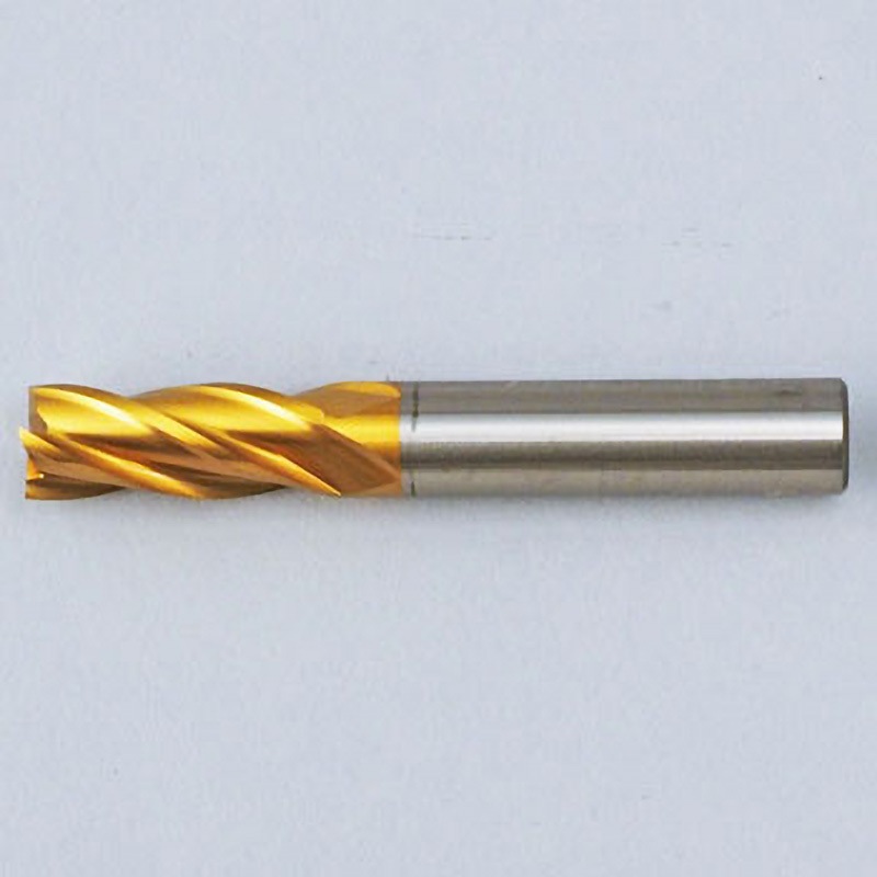 OSG EX-TIN-EMS  ф4 (４枚刃) 10本  エンドミル EX-TIN-EMS 10 コバルトハイススクエアエンドミル TiNコート 多刃