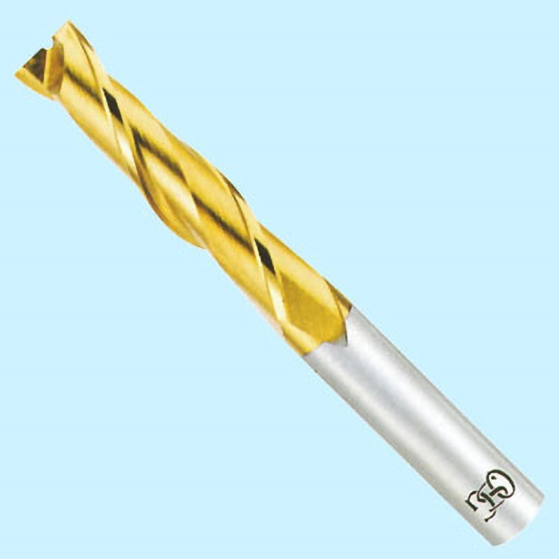 OSG EX-TIN-EDS ф １(２枚刃) ５ 本 エンドミル EX-TIN-EDL 5 コバルトハイススクエアエンドミル TiNコート 2刃