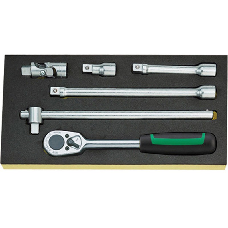 TCS 1/2"-512/6 ラチェットセット 1セット STAHLWILLE(スタビレー) 【通販モノタロウ】