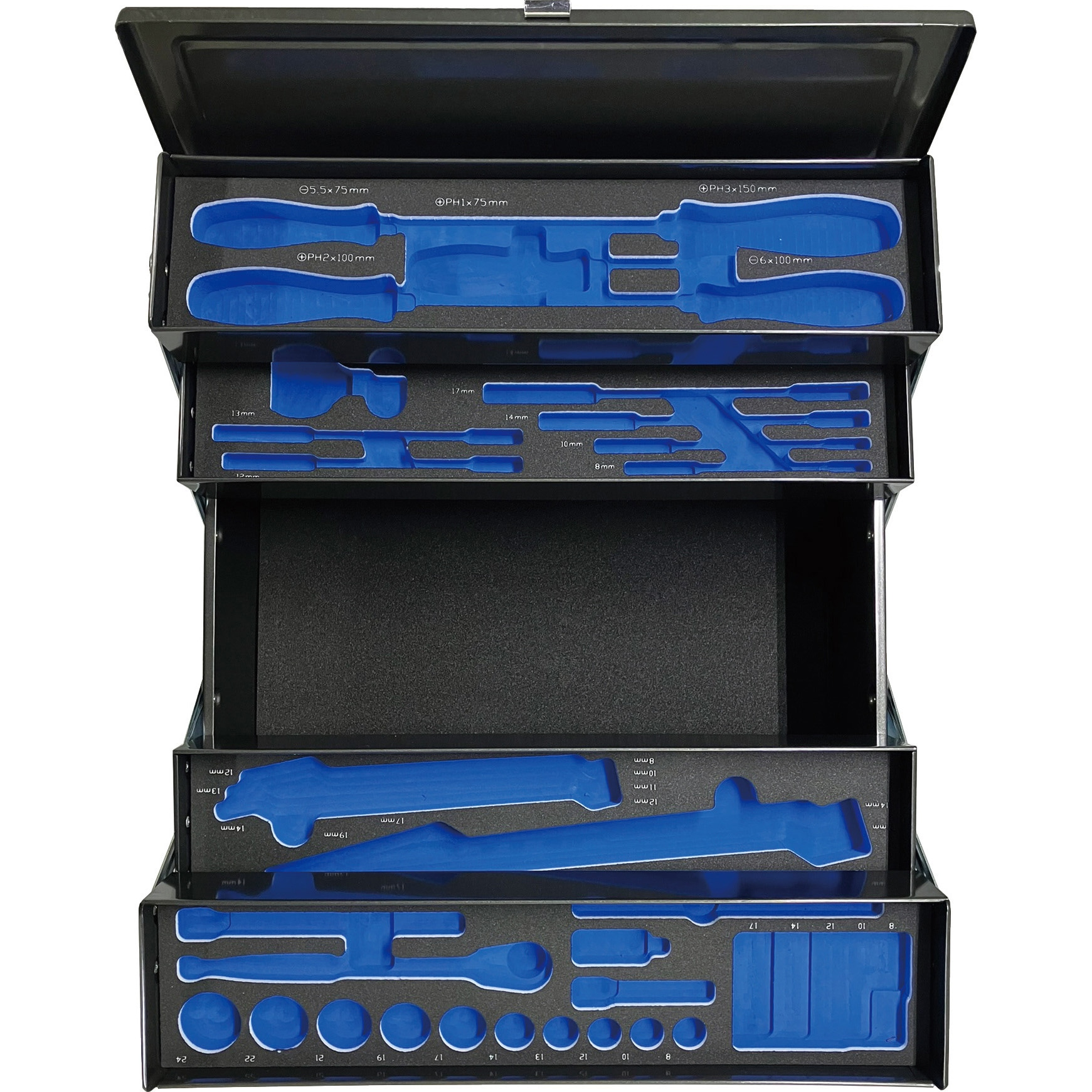 sumariとRiggeのセット SG-310 両開きツールセットDX用ツールボックス 1台 SIGNET(シグネット