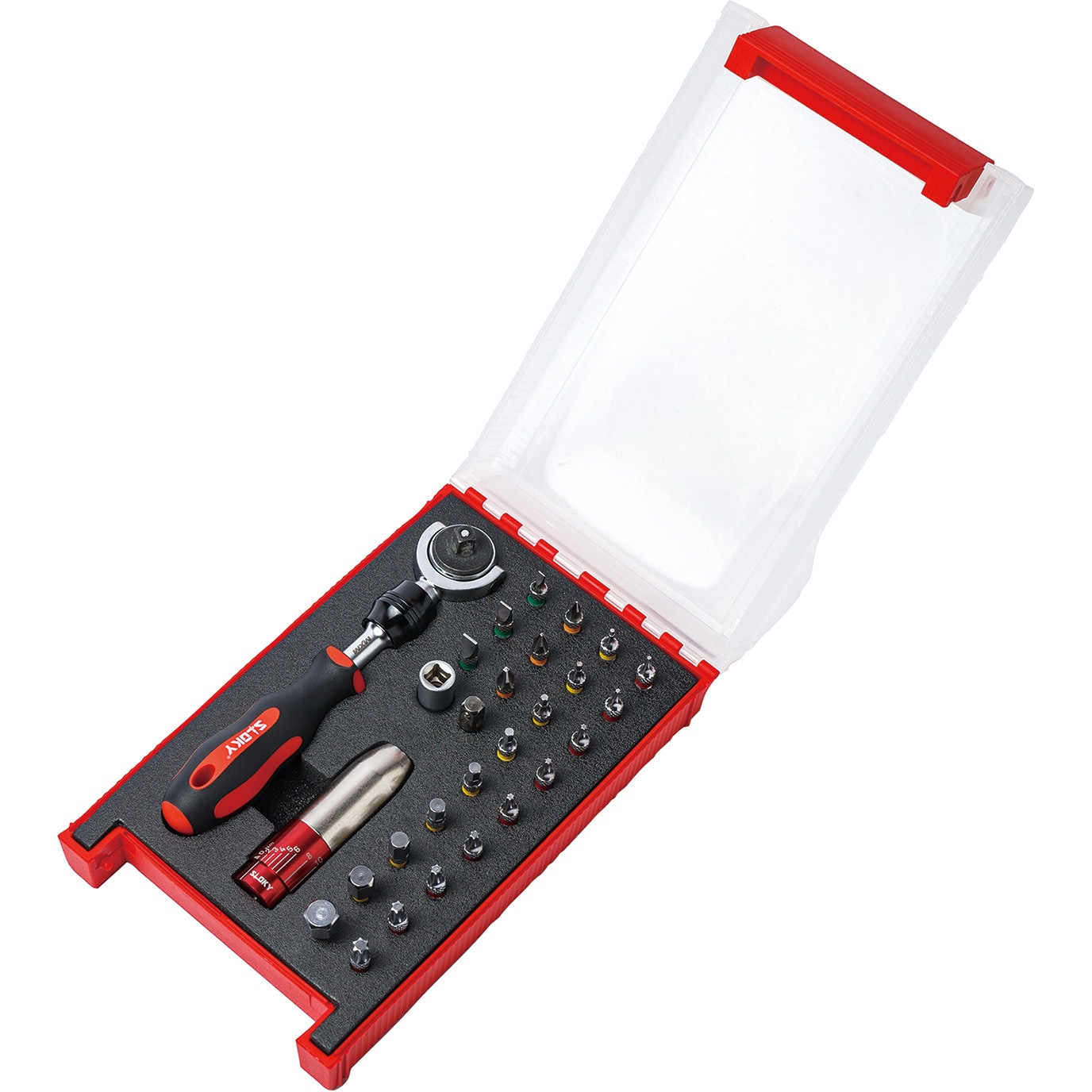 S124TK-00114-00 可変トルクアダプターラチェットハンドル 1セット SLOKY(スローキー) 【通販モノタロウ】