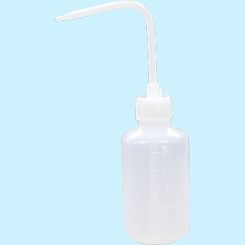 No.0171 洗浄瓶 瑞穂化成工業 ポリエチレン 目盛付仕様 容量250mL 1本