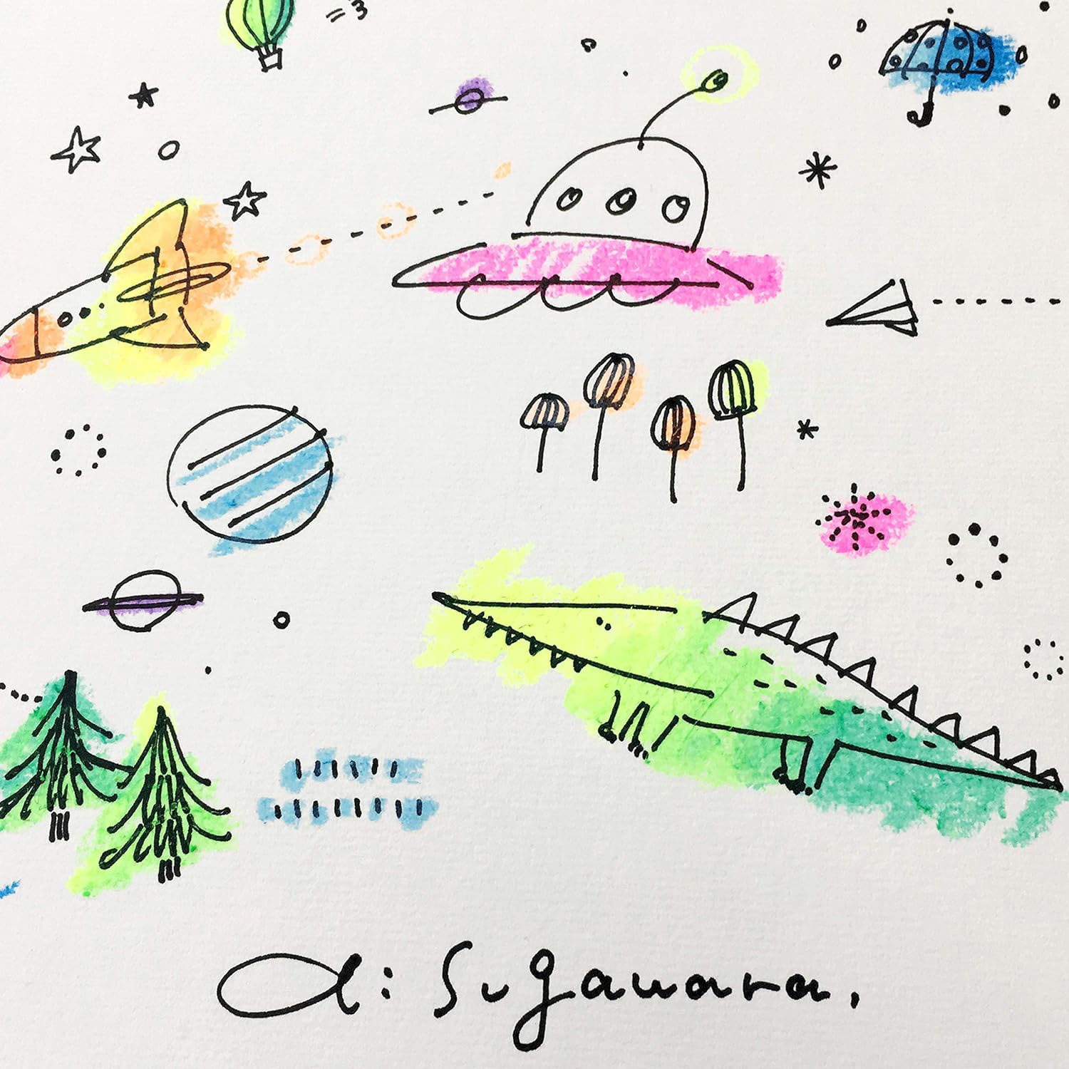 くれよん コクヨ クレヨン 蛍光くれよん 1箱（5色入） KE-AC29 - アスクル