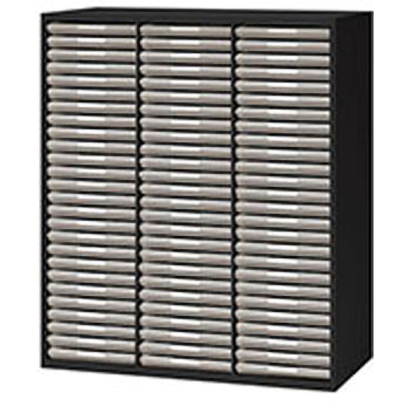 CW-0909BLS-B トレー書庫(浅型・B4用) CW ナイキ 引出し型 高さ900mm間口899mm奥行450mm  CW-0909BLS-B