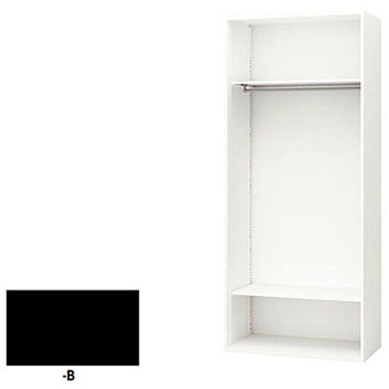 CW-0921WN-B ワードローブ CW ナイキ 両開き書庫型 インジケーターキー 高さ2100mm間口899mm奥行450mm  CW-0921WN-B