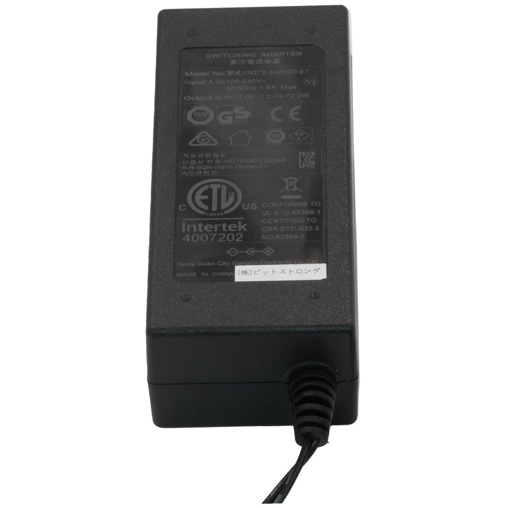 BS-GQ72-240300-E1 ACアダプター ACケーブル別売り 24V 1個 bitstrong