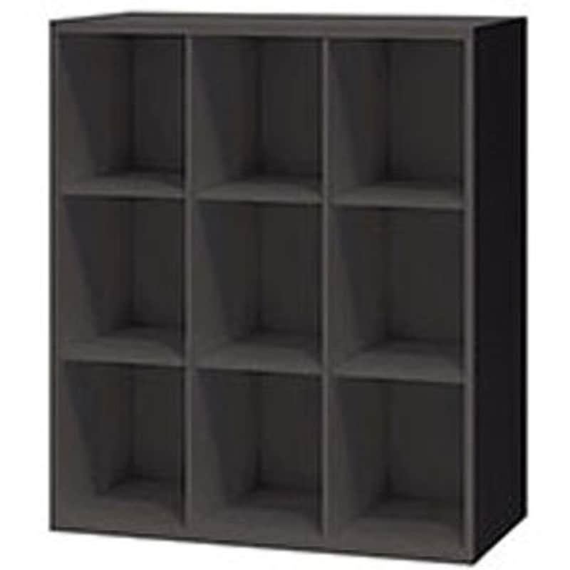 CW-0909NT-B 多目的棚 CW ナイキ ブラック色 棚板数3枚 高さ900mm間口899mm奥行450mm  CW-0909NT-B