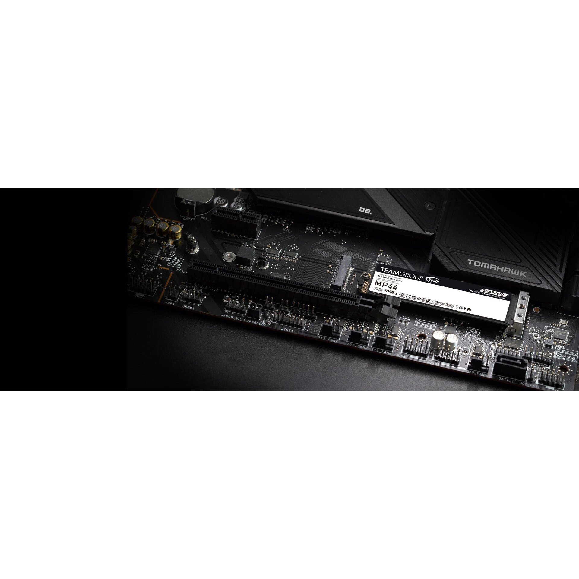 TM8FPW002T0C101 内蔵型SSD MP44 M.2 PCIe 4.0 1個 Team(チーム