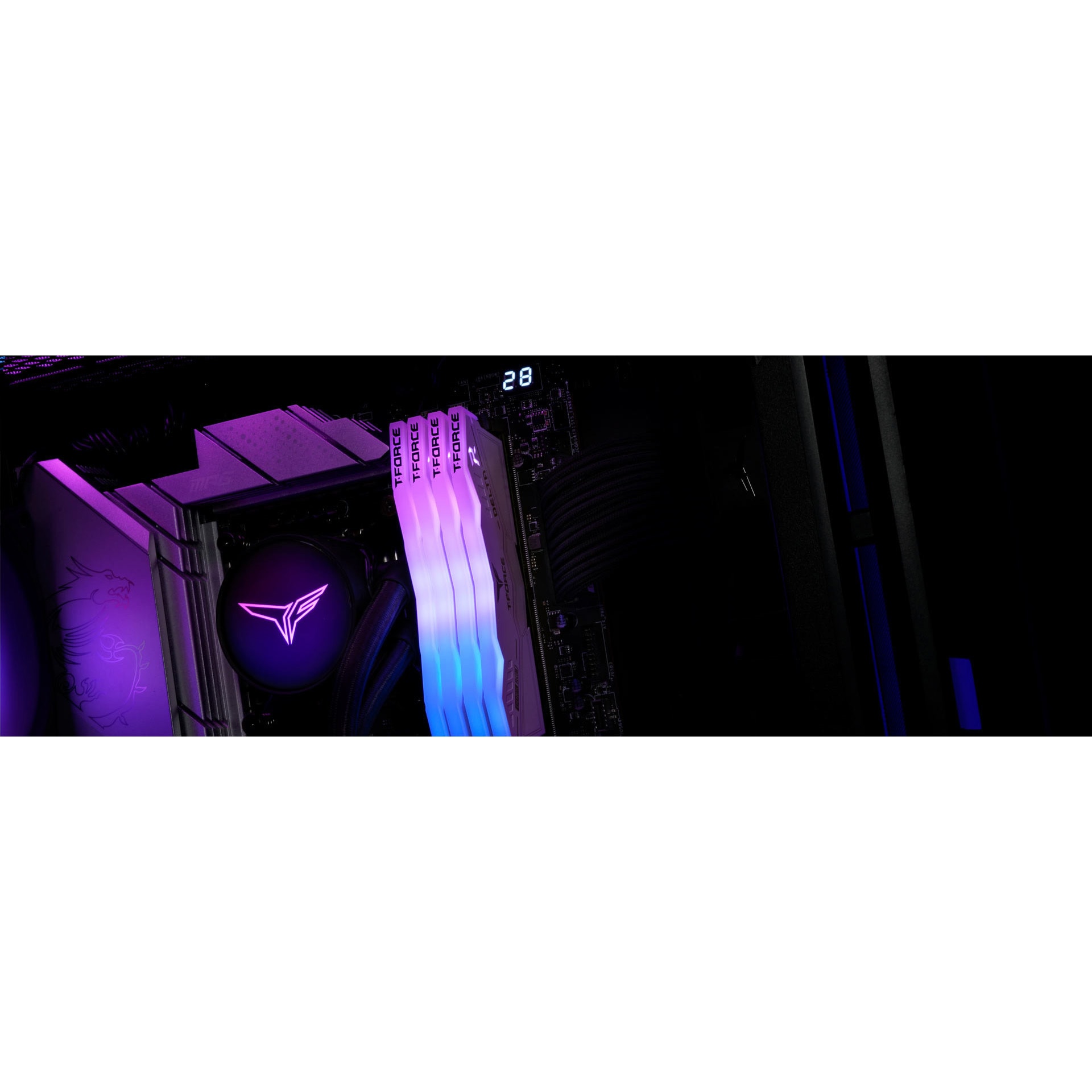 FF4D564G5600HC36BDC01 デスクトップPC用メモリ T-FORCE Delta RGB