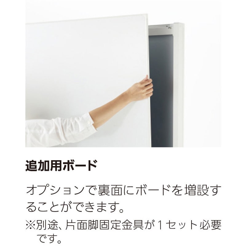 6-194-2426 スタンダードホワイトボード 横型タイプ W1200 月予定 内田