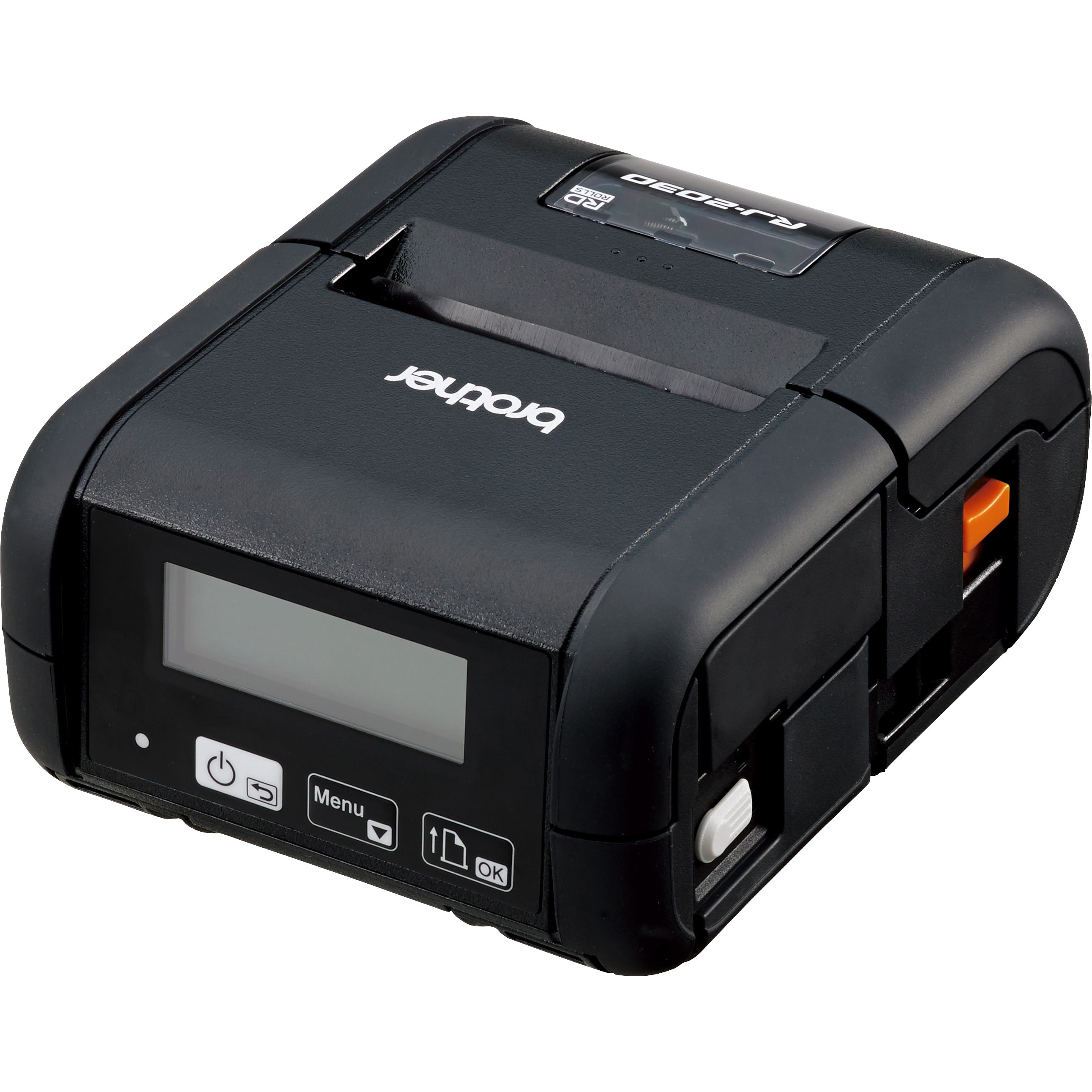 RJ-2030 2インチ感熱モバイルプリンター brother(ブラザー) 外形寸法99×122×58mm  RJ-2030