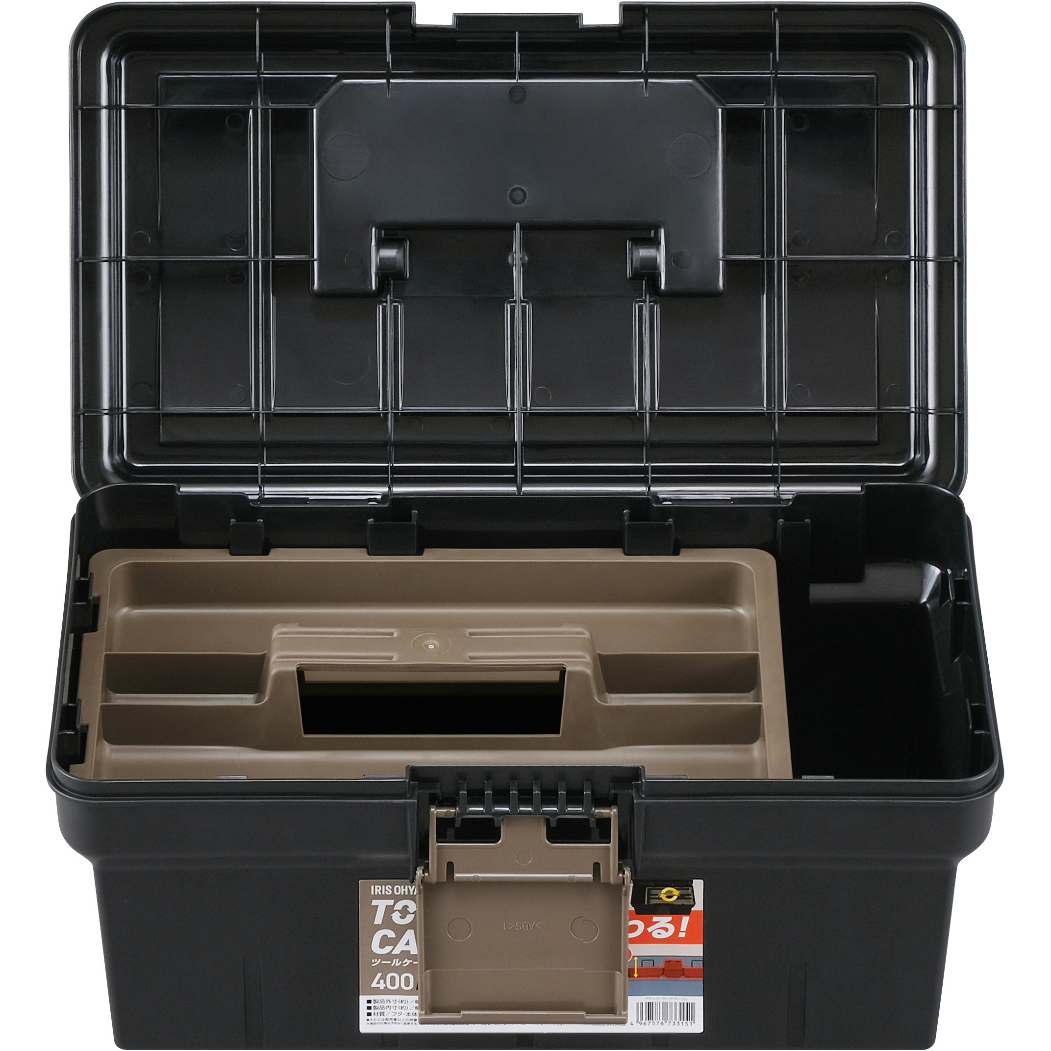 TCR-400 高さが変わるツールケース アイリスオーヤマ ポリプロピレン