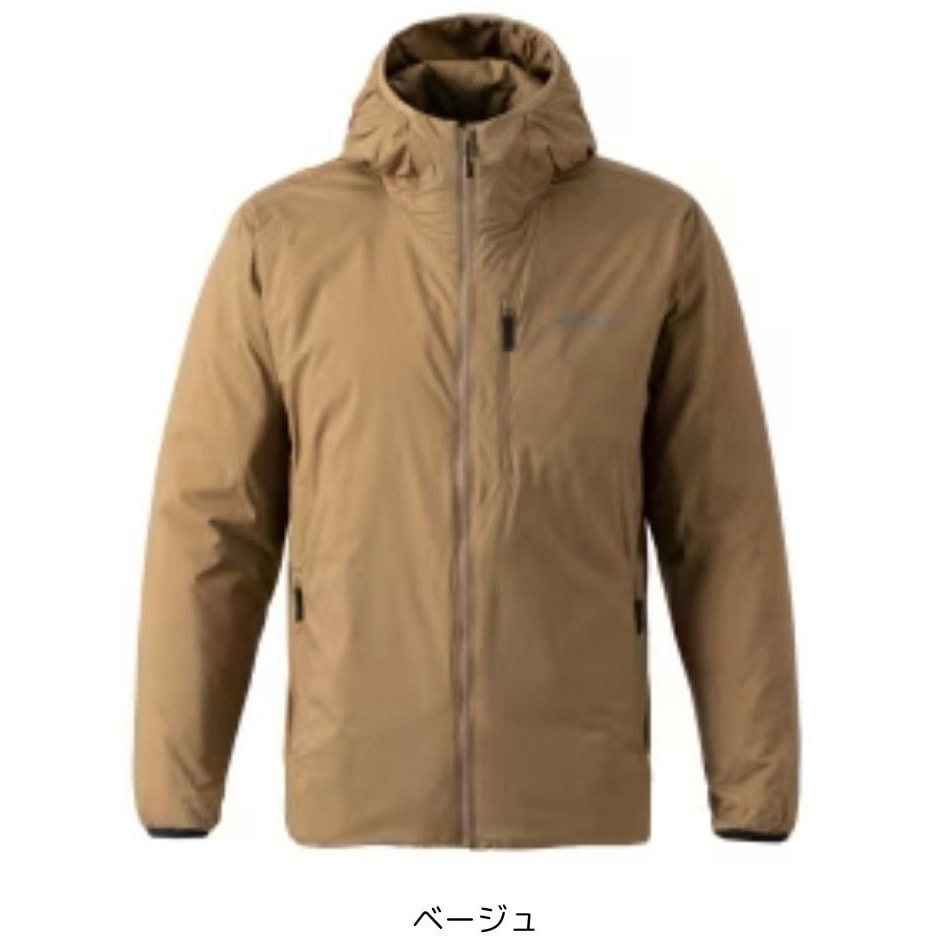 #Mサイズ WJ-056W アクティブインサレーションジャケットフーディ SHIMANO(シマノ) ベージュ色 サイズM着丈66cm