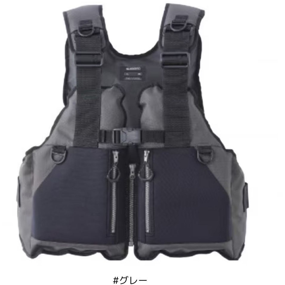【セール】 グレー VF-029U ロックショアベスト SHIMANO(シマノ ウェア
