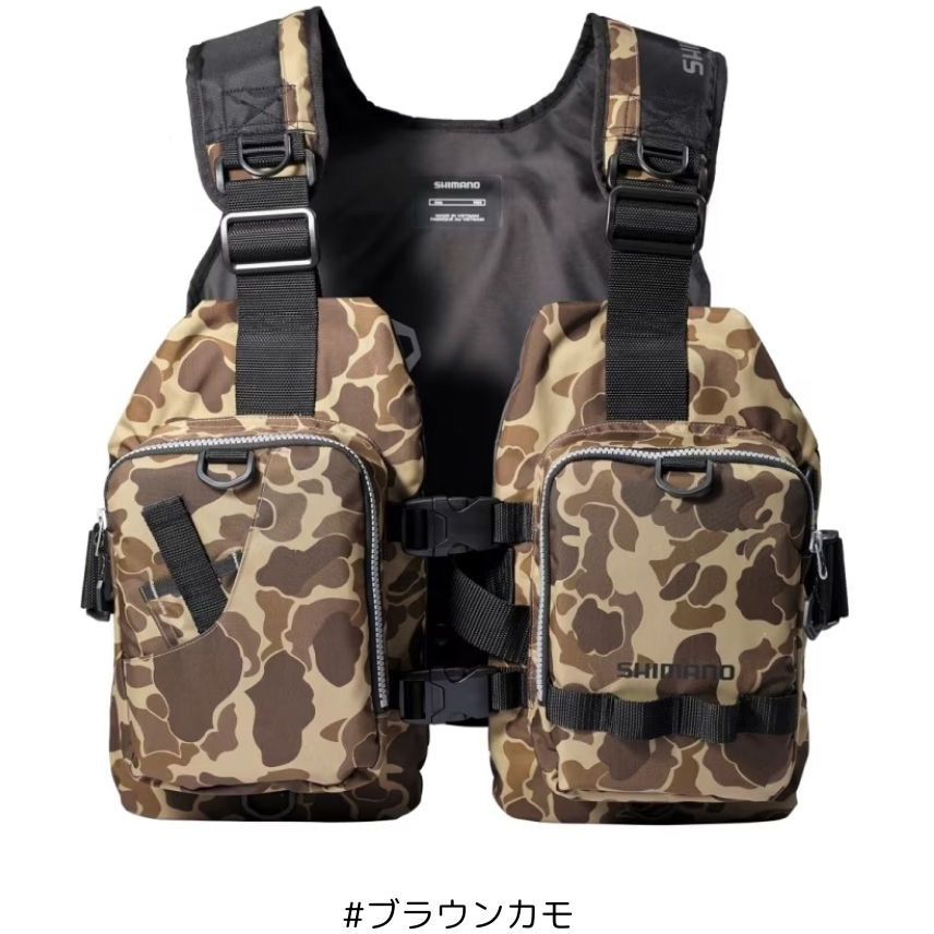 ブラウンカモ VF-068T ゲームベストライト SHIMANO(シマノ