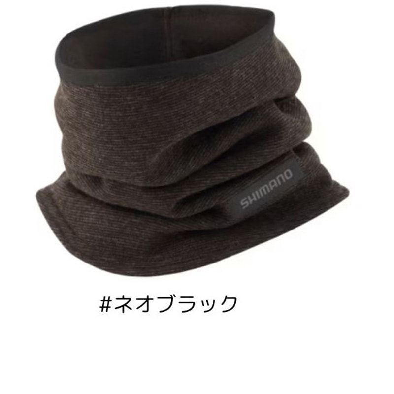 PXG ネックウォーマー ブラックダウンウェア ネオブラック AC-010V フルネックウォーマー SHIMANO(シマノ
