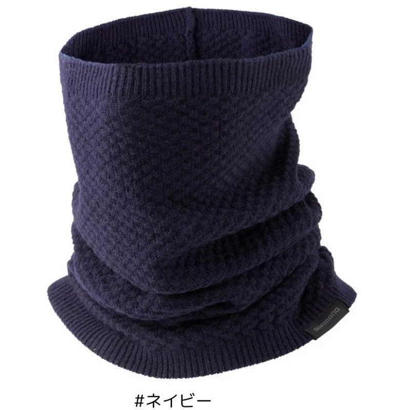 ネイビー AC-031W ネックゲイター SHIMANO(シマノ) フリーサイズ