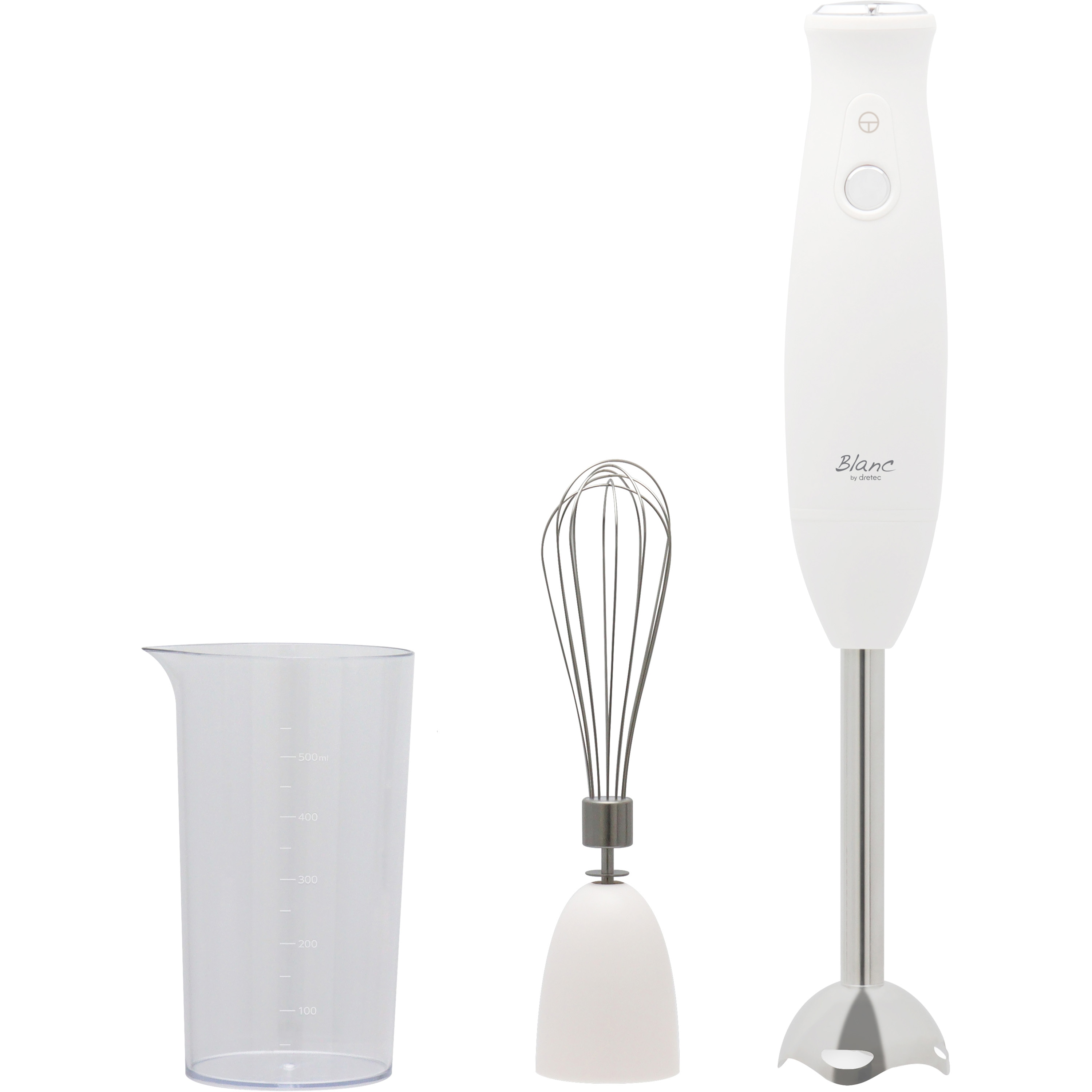 HM-813WT ハイパワーステンレスハンドブレンダー 1台 ドリテック 【通販モノタロウ】