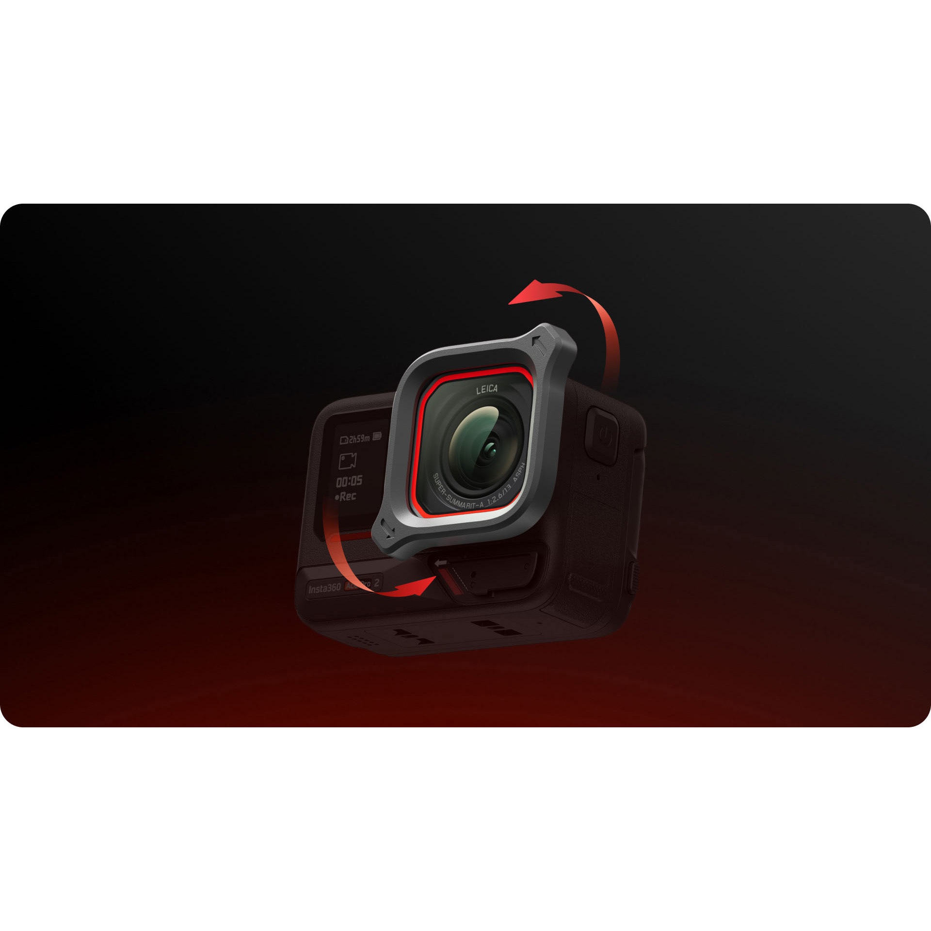 CINSABGK Ace Pro 2 レンズガード 1個 insta360 【通販モノタロウ】
