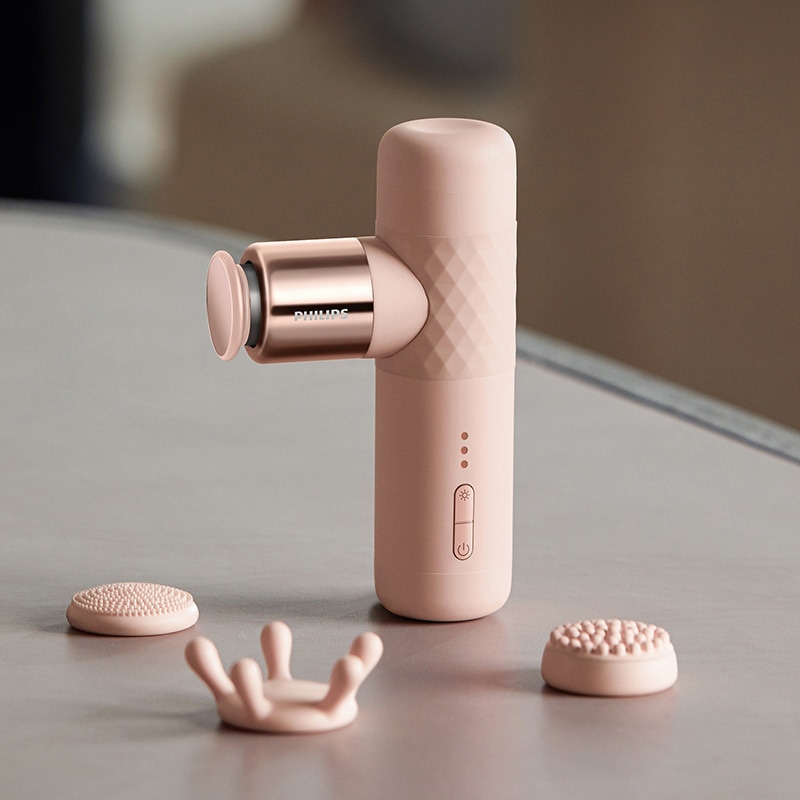 筋膜リリースガン HealthUs ピンク 最軽量筋膜リリースガン – HealthUs