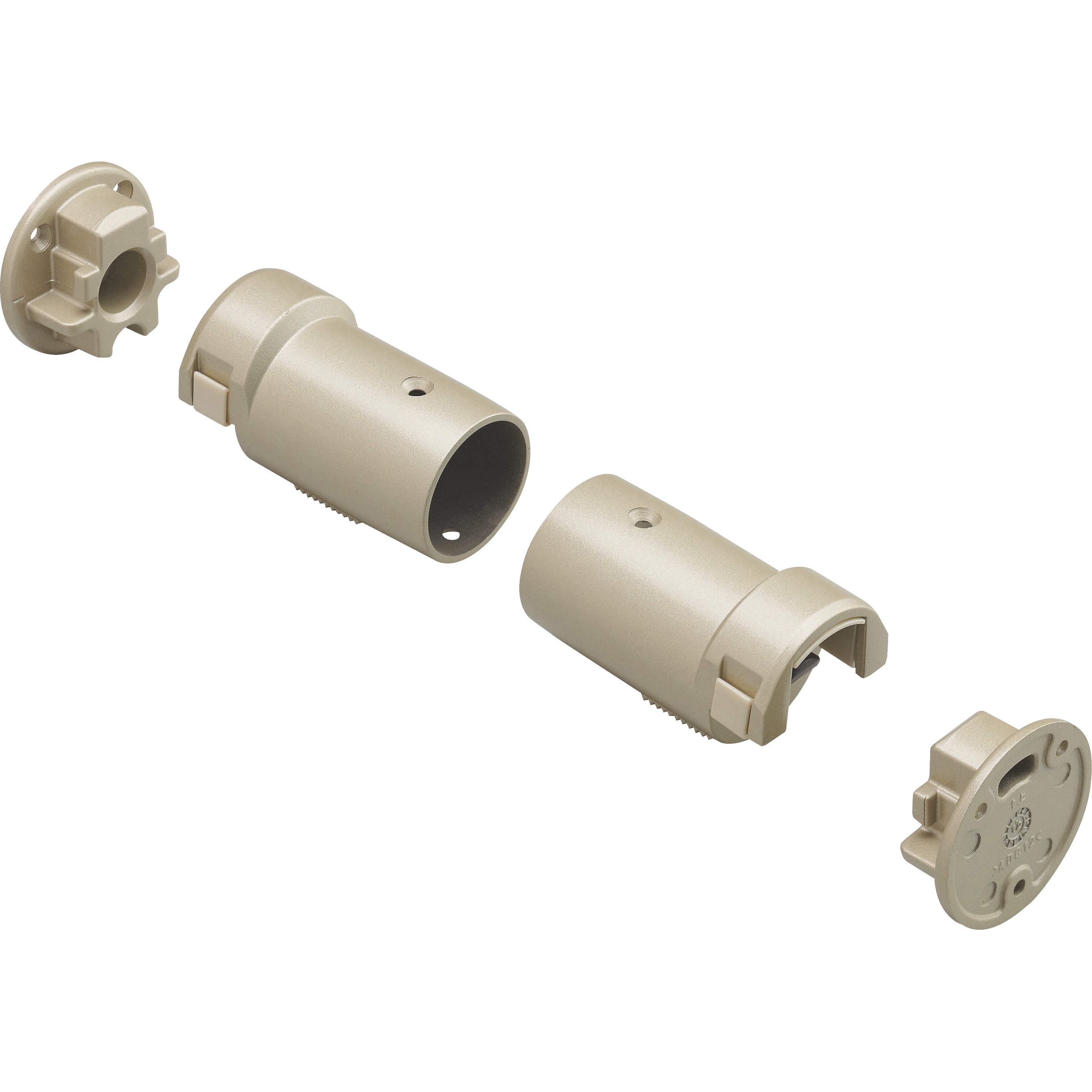 ME5426-1ZT 手摺部材 開口部連続手摺(35型用) 内々着脱手摺ブラケット 〈Tシルバー〉 大建工業 1箱(1個) ME5426-1ZT