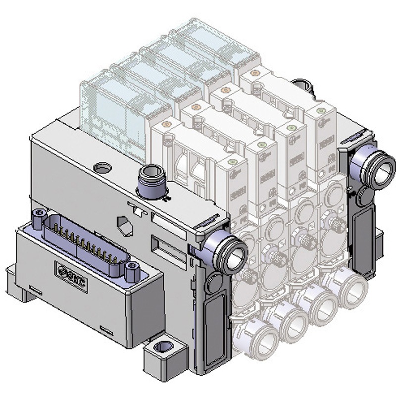 ZZK205A-P2L-B-A ZK2A Series 真空ユニット 真空ポンプシステム