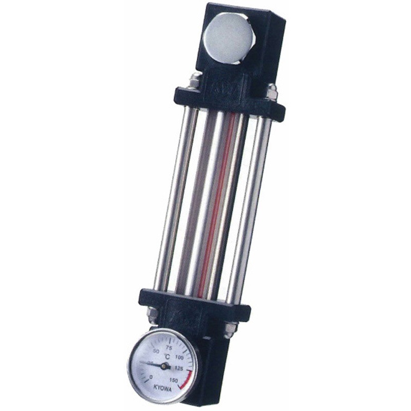 KLPD-400GT-M12 パイプ式オイルゲージ 温度計付パイプ式オイルゲージ DXタイプ(耐熱・耐薬品性) KLPD-GT 1個 協和 【通販モノタロウ】