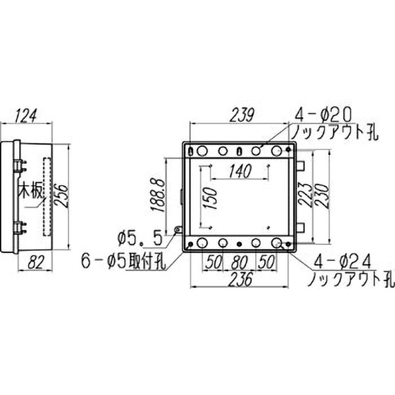 【感謝価格】 PNB272812WC プラスチックボックス 内外電機 屋内/屋内・屋外 和楽器