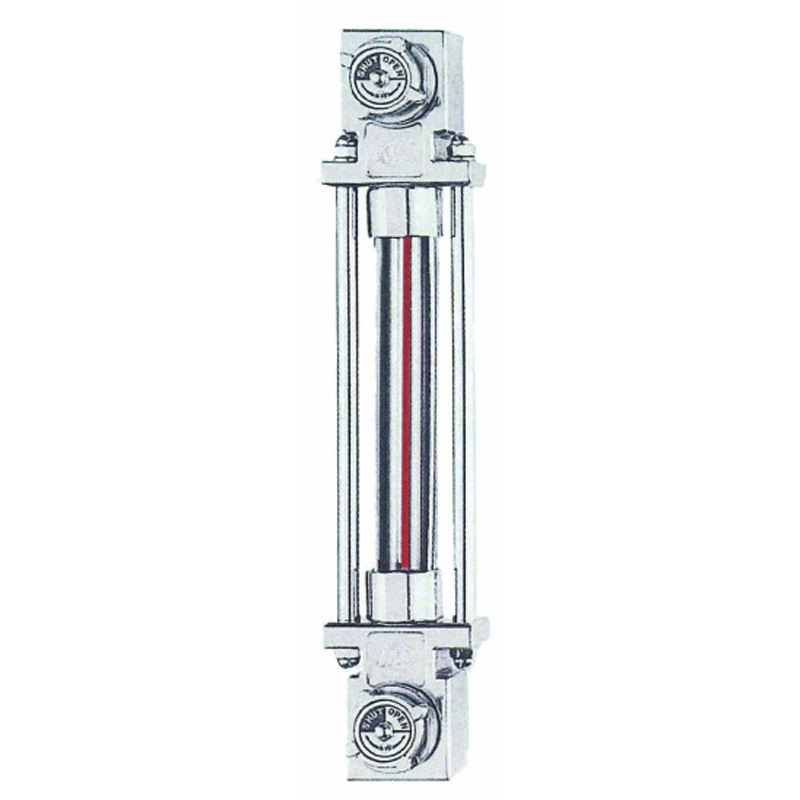 KLM-200FAV-M12 長形オイルゲージ(金属製) ストップバルブ付オイルゲージ(鉄製) KLM-FAV 1個 協和 【通販モノタロウ】