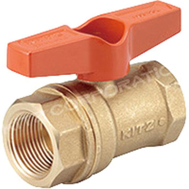 TT3/8 黄銅製ボールバルブ Tボール TT型 1個 KITZ(キッツ) 【通販モノタロウ】
