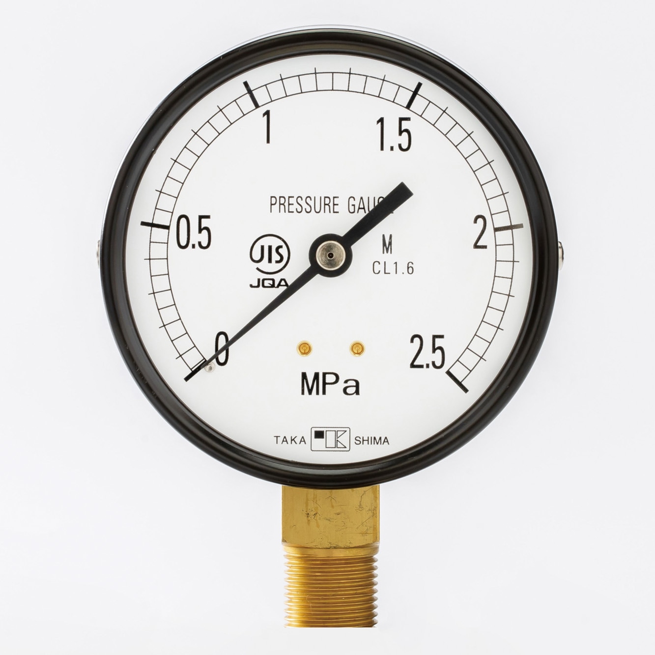 旭計器工業 密閉形圧力計 A形 蒸気用耐振形 325-A751X0.4MPA-MV 旭計器工業 密閉形圧力計 A形 蒸気用耐振形 325ーA751X0.3MPAーMV