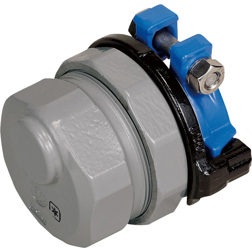 SKX-END-ISO-P50 高密度ポリエチレン管用継手 SKXパイプエンド 川西水道機器 バーミキュラ鋳鉄