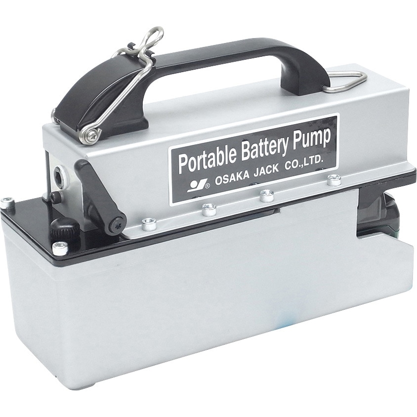 PBP-1.0X ポータブルバッテリーポンプ 大阪ジャッキ製作所 電圧DC14.4